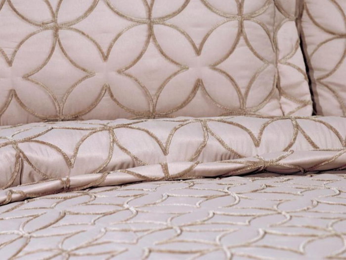 L'essentiel linge de maison Juego de colcha doble Parolin Beige